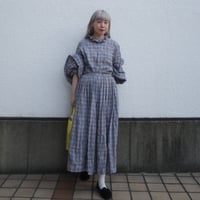 SEASON GAP LAB. check skirt-01