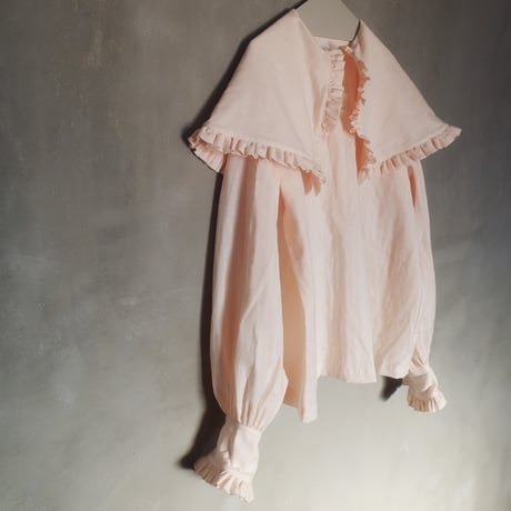 【4/6〜再予約販売】 SHELTER BLOUSE - pink