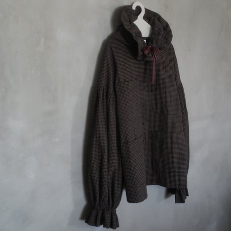 Long Way Home Blouse Jacket - forest check