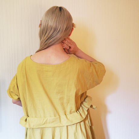 YO-JO- DRESS - TURMERIC -