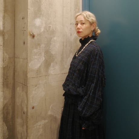 SEASON GAP LAB. check frill blouse - 02