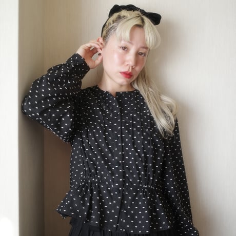 Tang Yuan Parlor's BLOUSE - toro2 black
