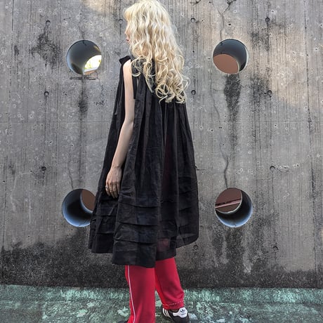 TUCK VEIL-TUNIC-SKIRT
