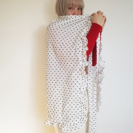 Tang Yuan Parlor's APRON - mochi2 white