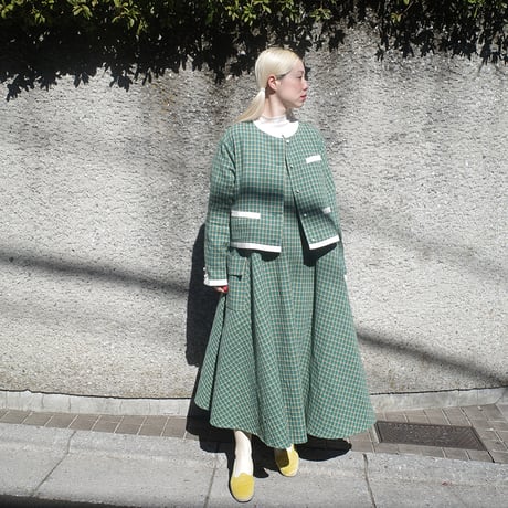 ON/OFF 182 BLOUSE JACKET - GREEN SMOOTHIE