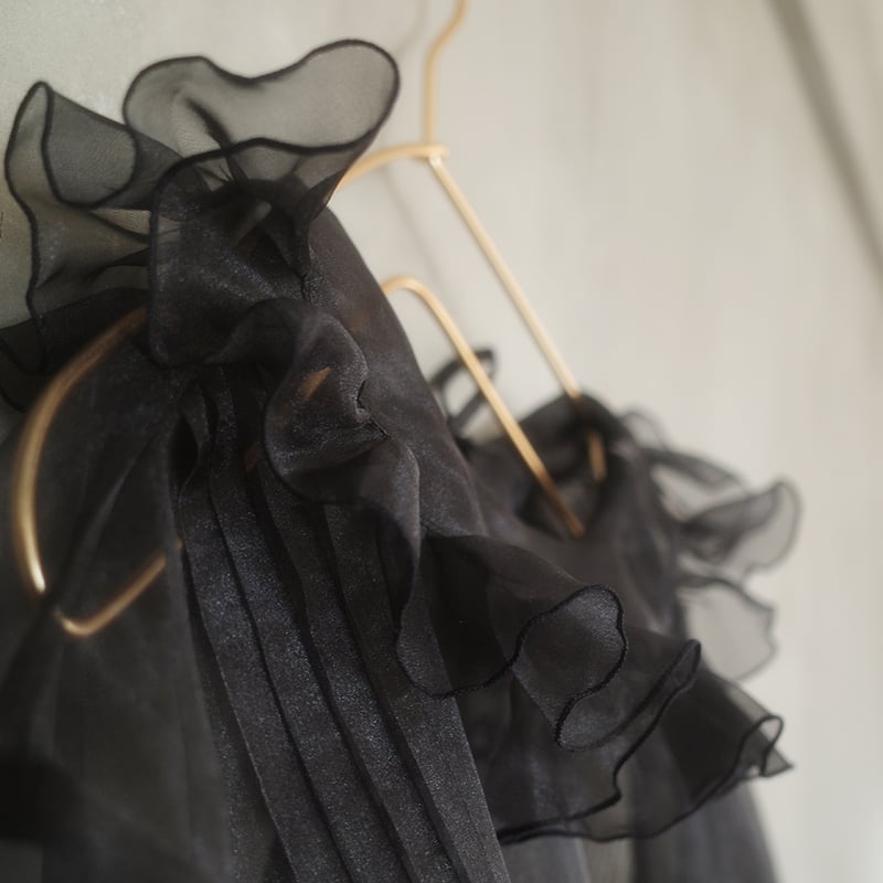 予約販売】DOLL ORGANZA TUCK DRESS | madder madder