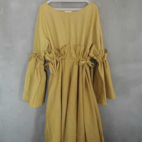 YO-JO- DRESS - TURMERIC -