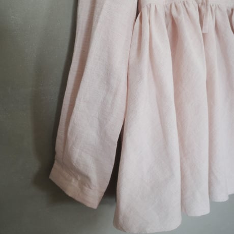 CANDY STRIPES big collar blouse - strawberry milk