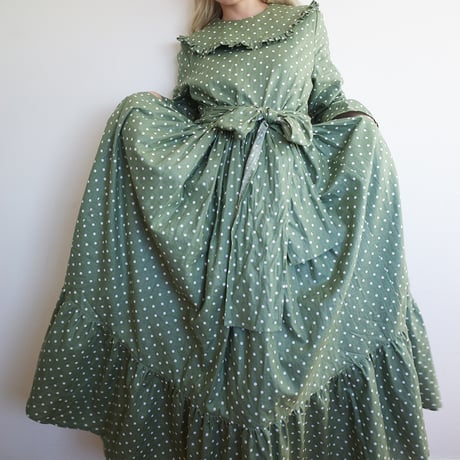 Dumpling　Dreamy　Dress - green
