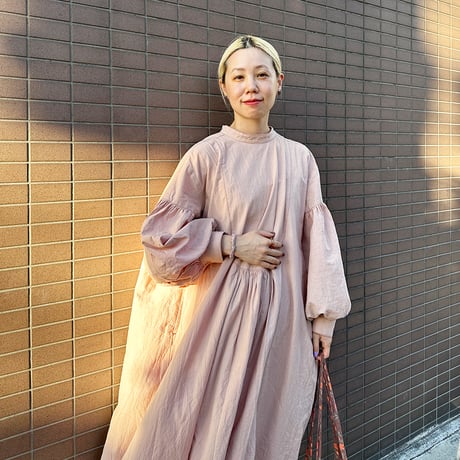 NEIGHBOR’S TEA TOWEL DRESS - PINK