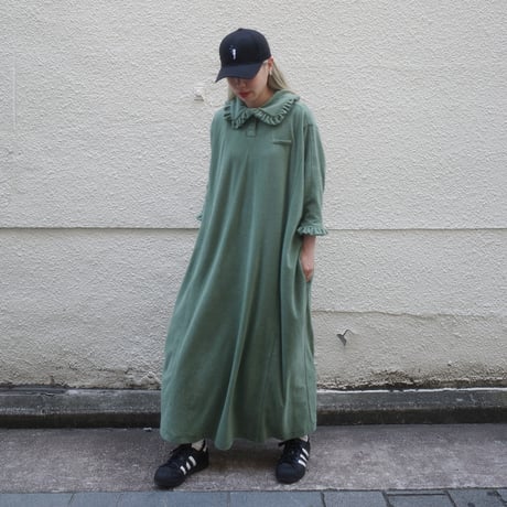 BATH TOWEL SET DRESS -  GREEN TEA