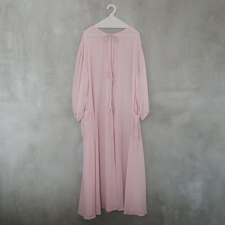 “TEA BREAK” 2WAY GOWN DRESS - pink