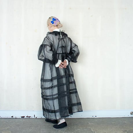 DOLL ORGANZA TUCK DRESS