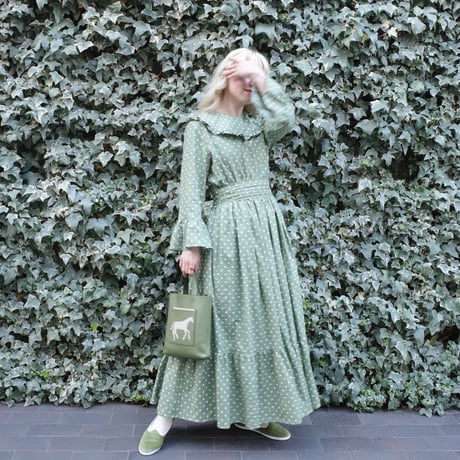Dumpling　Dreamy　Dress - green