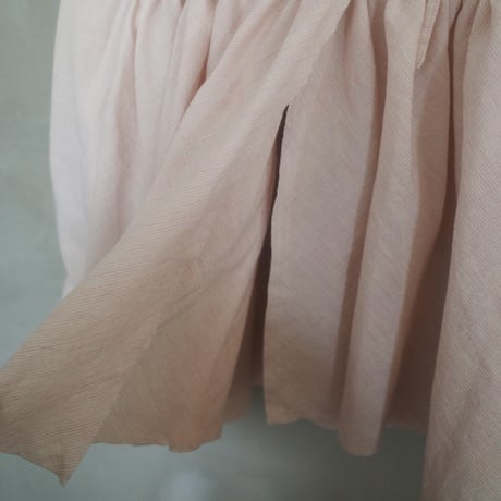 CANDY STRIPES big collar blouse - strawberry milk