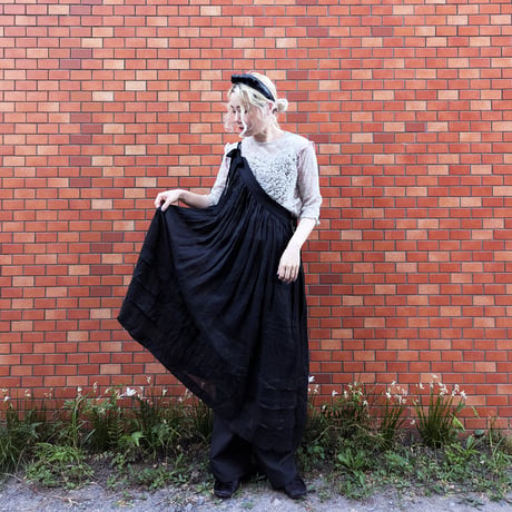 TUCK VEIL-TUNIC-SKIRT
