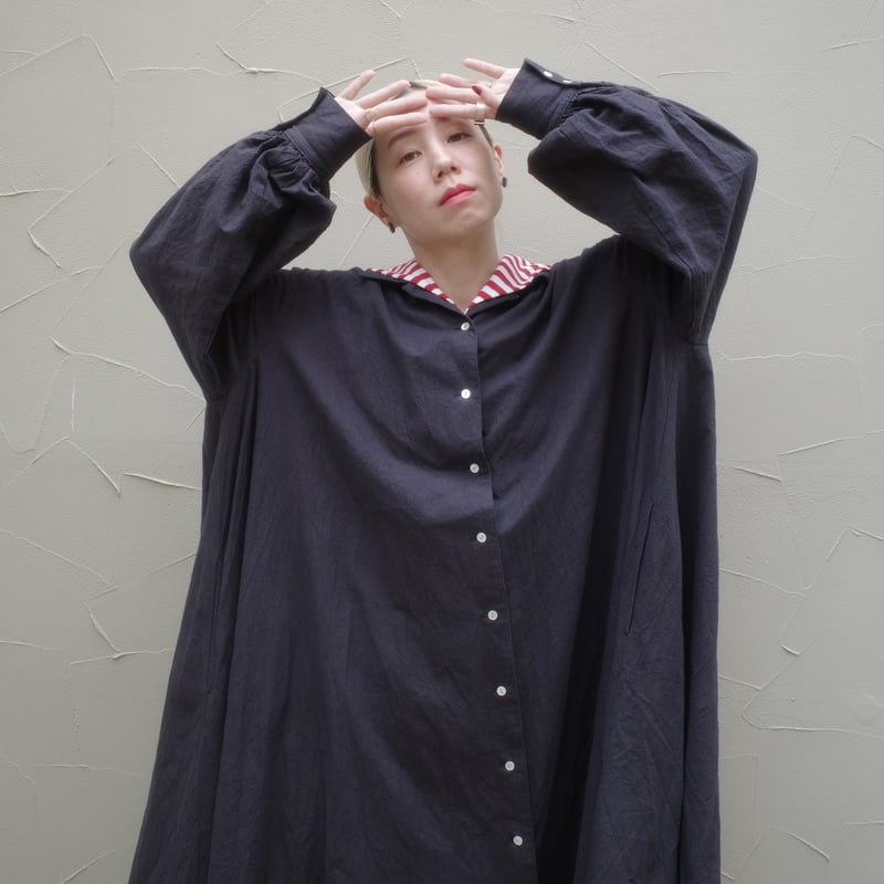 MOONLIGHT 182 SHIRT DRESS | madder madder MOONLIGHT 182 SHIRT DRESS | madder madder