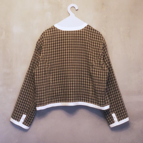 ON/OFF 182 BLOUSE JACKET - MODERN SEPIA
