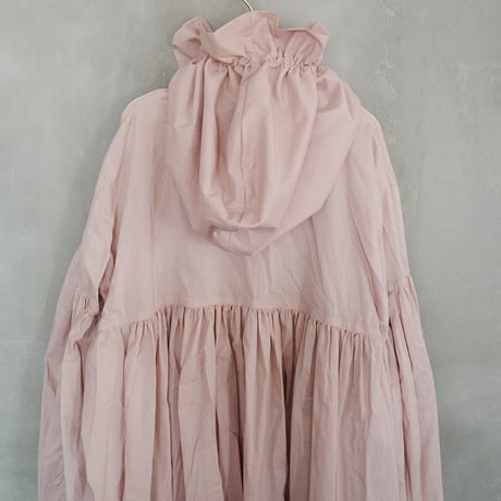 CANDY SLEEVE ANORAK？ DRESS - PINK