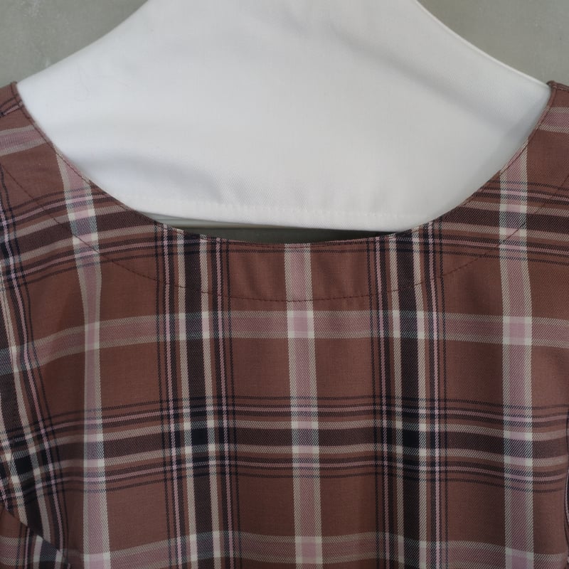 ON/OFF “Luna” magical sleeve check dress | madd