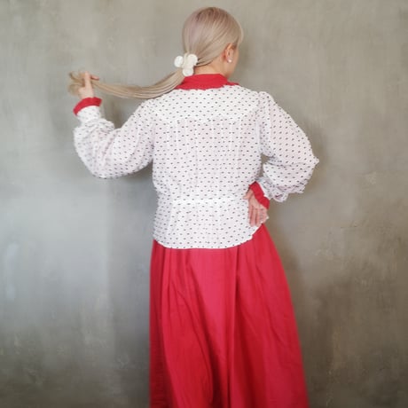 Tang Yuan Parlor's BLOUSE - mochi2 white