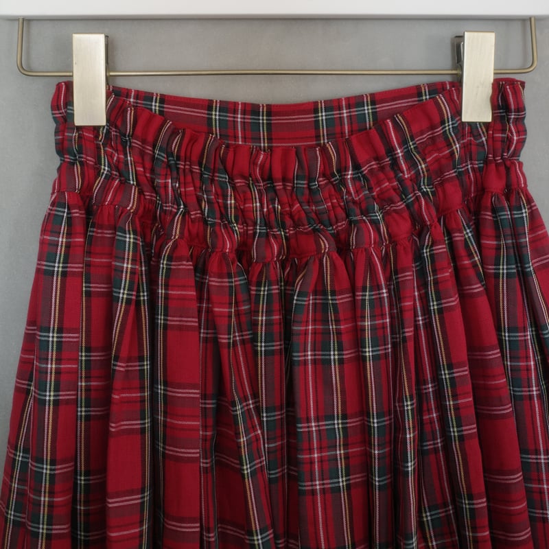 maddermadder ＊　ちまき ティアードスカート AMBIDEX Store 〇80ボイル ピンタック ティアードスカート(F