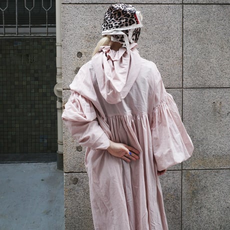 CANDY SLEEVE ANORAK？ DRESS - PINK