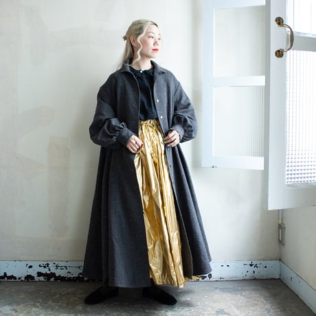 BIG BAAANG! WOOL COTTON  COAT DRESS