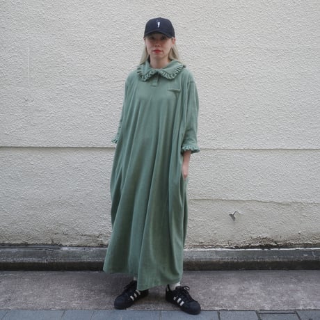 BATH TOWEL SET DRESS -  GREEN TEA