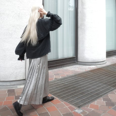 SHELTER BLOUSE - black hole