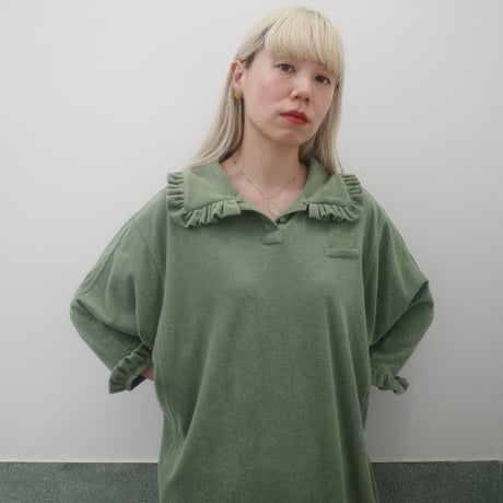 BATH TOWEL SET DRESS -  GREEN TEA