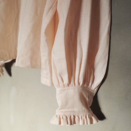 【4/6〜再予約販売】 SHELTER BLOUSE - pink