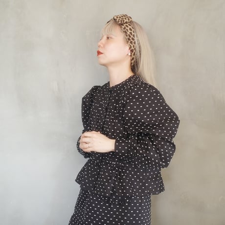 Tang Yuan Parlor's BLOUSE - toro2 black