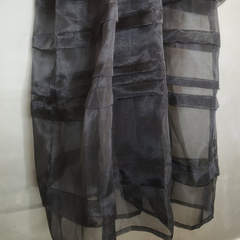 DOLL ORGANZA TUCK DRESS | madder madder