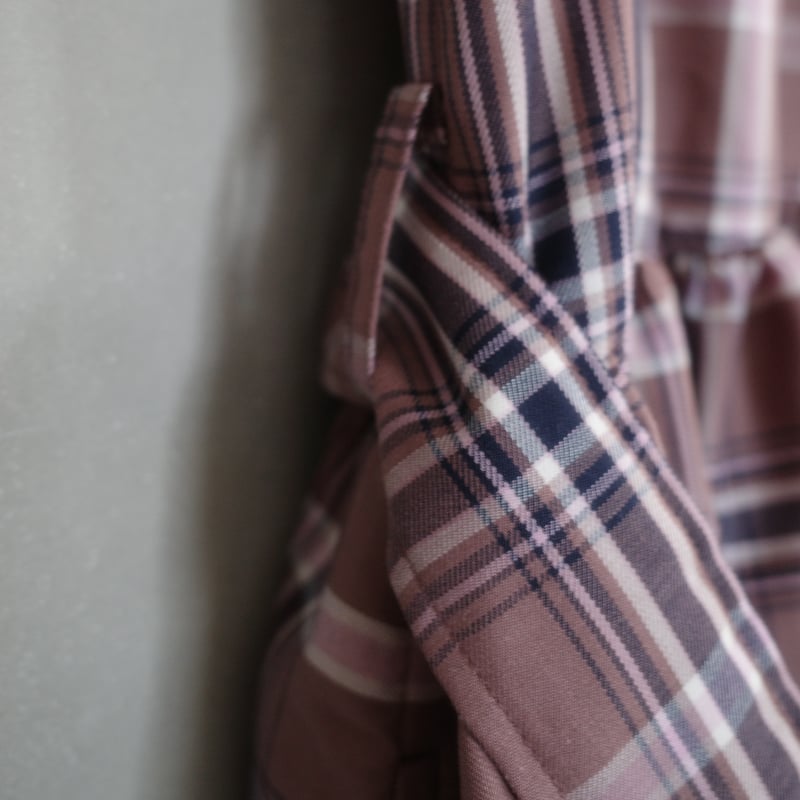 ON/OFF “Luna” magical sleeve check dress | madd