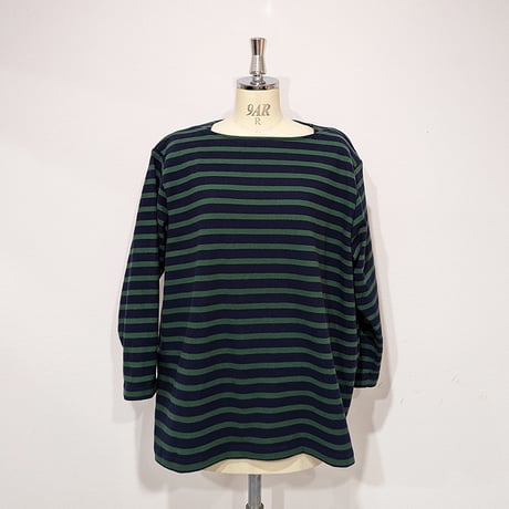 grandpappy's basque shirt - green & navy