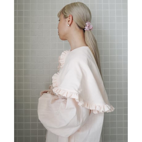 【4/6〜再予約販売】 SHELTER BLOUSE - pink
