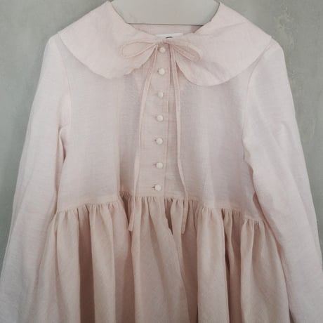 CANDY STRIPES big collar blouse - strawberry milk