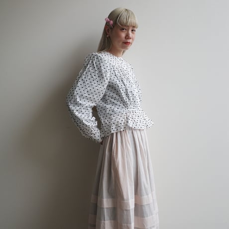 Tang Yuan Parlor's BLOUSE - mochi2 white