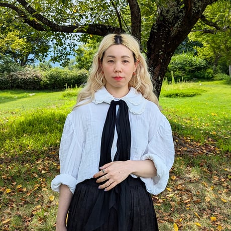 GO GO VINTAGE! BLOUSE - WHITE