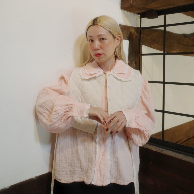 トップス madder madder GO GO VINTAGE! BLOUSE GO GO VINTAGE! BLOUSE - PINK | madder madder