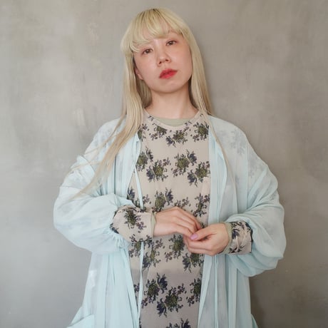 “TEA BREAK” 2WAY GOWN DRESS - mizuiro