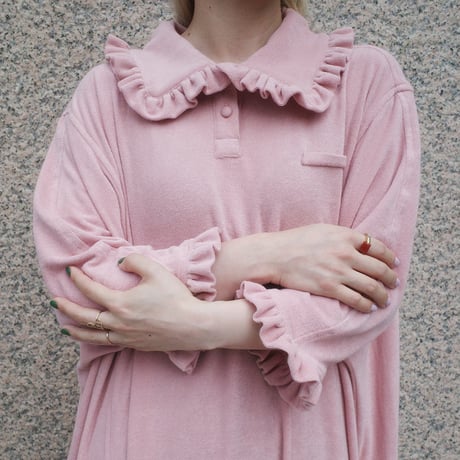 BATH TOWEL SET DRESS - PINK