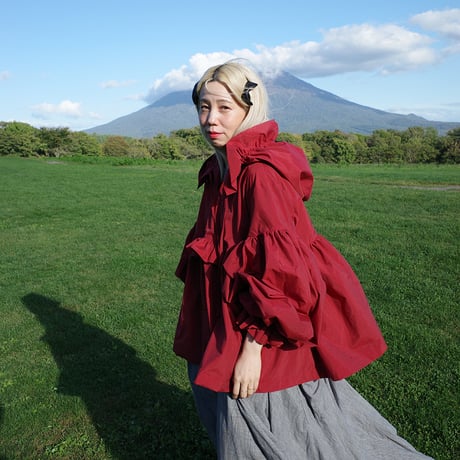 CANDY SLEEVE ANORAK - AUTUMN LEAVES?