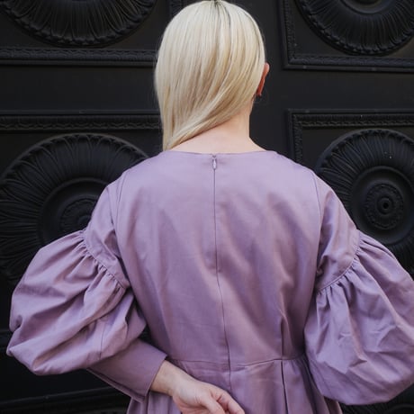 “BOUQUET” lots of little happiness DRESS - MURASAKI