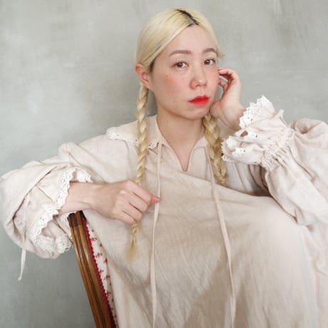 "DREAMER" kumori  mini dress - cheek pink