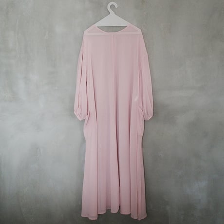 “TEA BREAK” 2WAY GOWN DRESS - pink