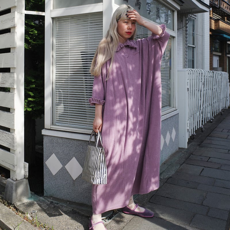 BATH TOWEL SET DRESS - PURPLE | madder madder