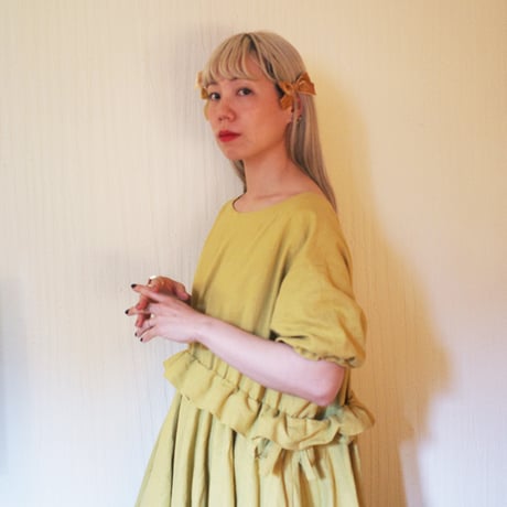 YO-JO- DRESS - TURMERIC -