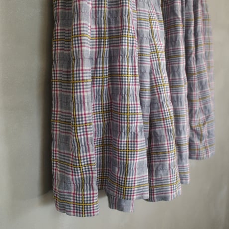 SEASON GAP LAB. check skirt-01